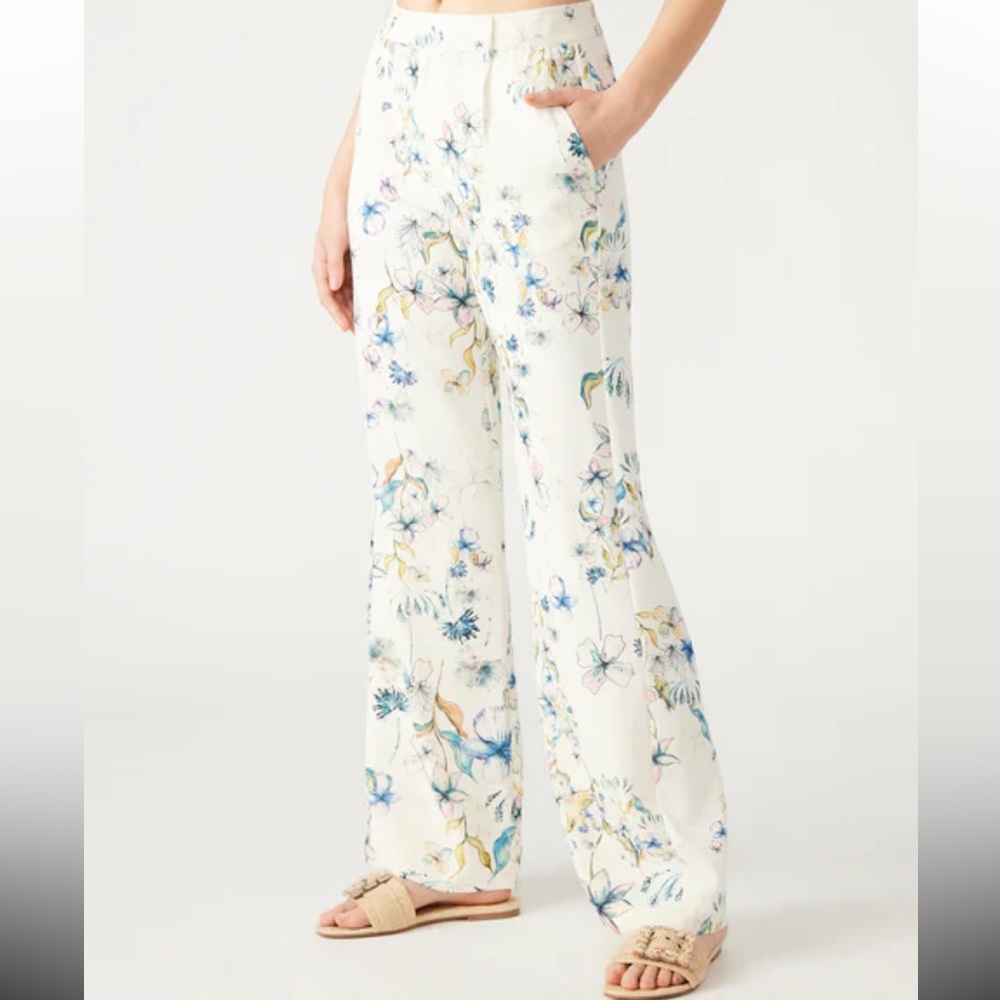Steve Madden Denia pants in cream NWT. Never worn